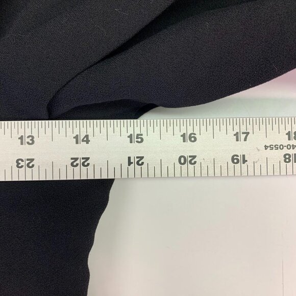 Alexia Admor V- Neckline Black Lined Pocket Dress Size 6 - Picture 12 of 14